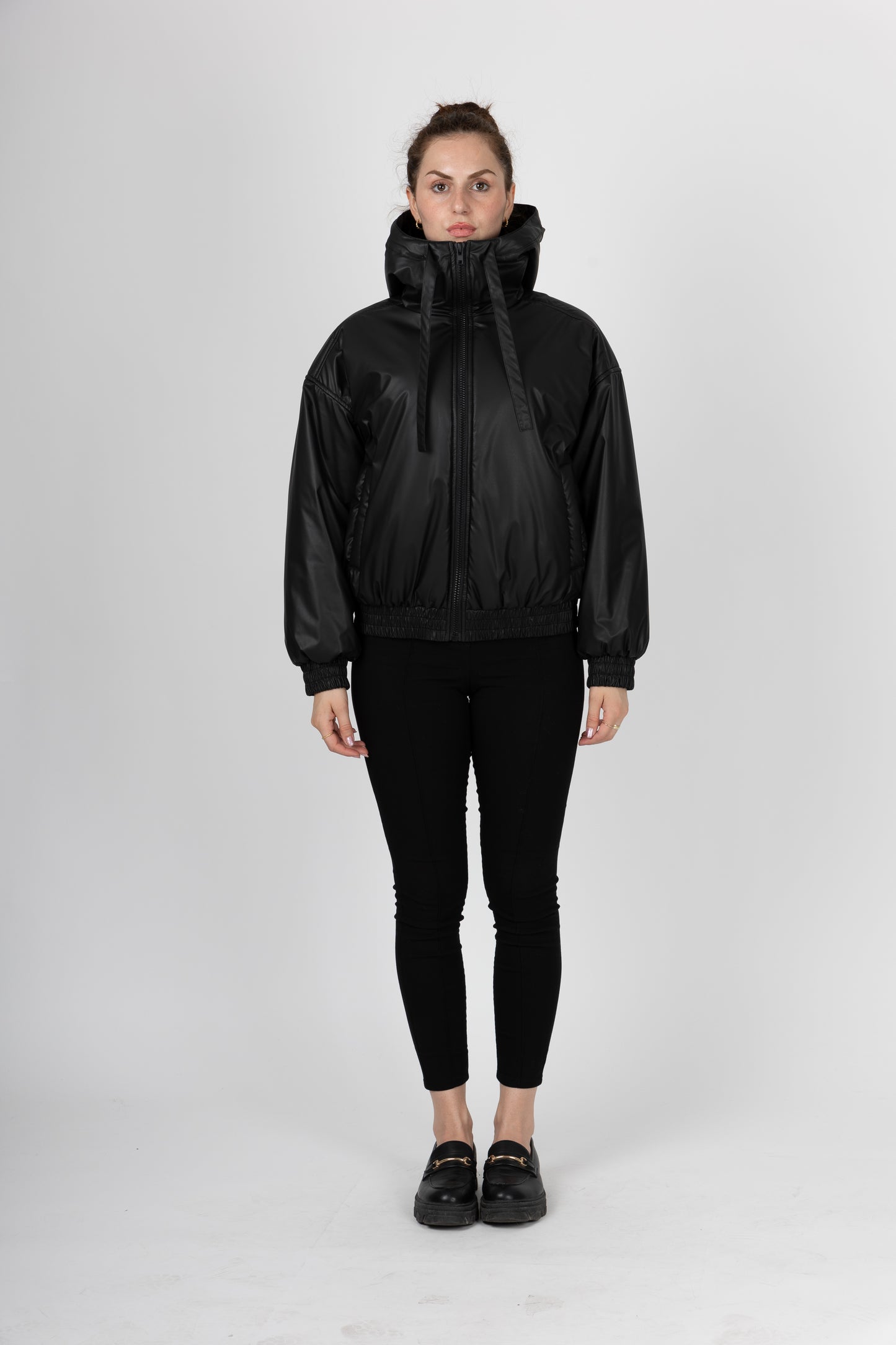 BLOUSON IMPERMÉABLE À CAPUCHE
