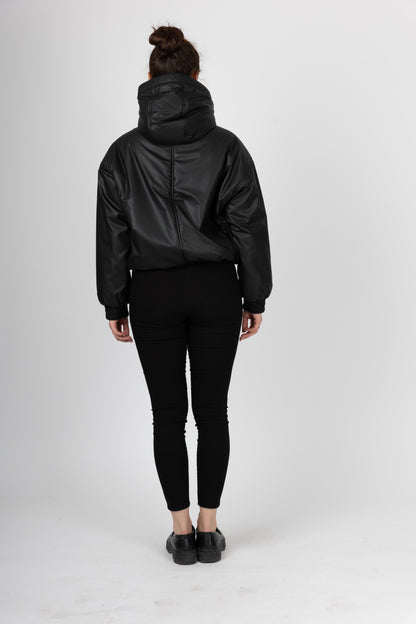 BLOUSON IMPERMÉABLE À CAPUCHE