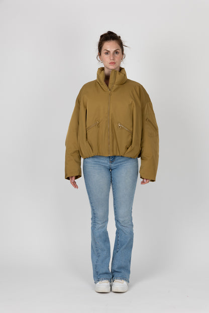 BLOUSON IMPERMÉABLE EFFET BOULE