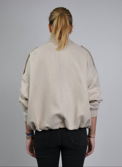 VESTE COURTE EFFET DAIM