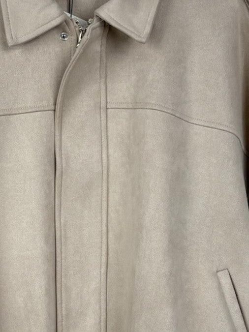 CHAQUETA BOMBER OVERSIZE EFECTO ANTE