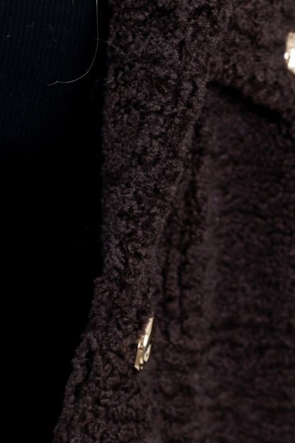 CHAQUETA DE PIEL SINTÉTICA DE OVEJA