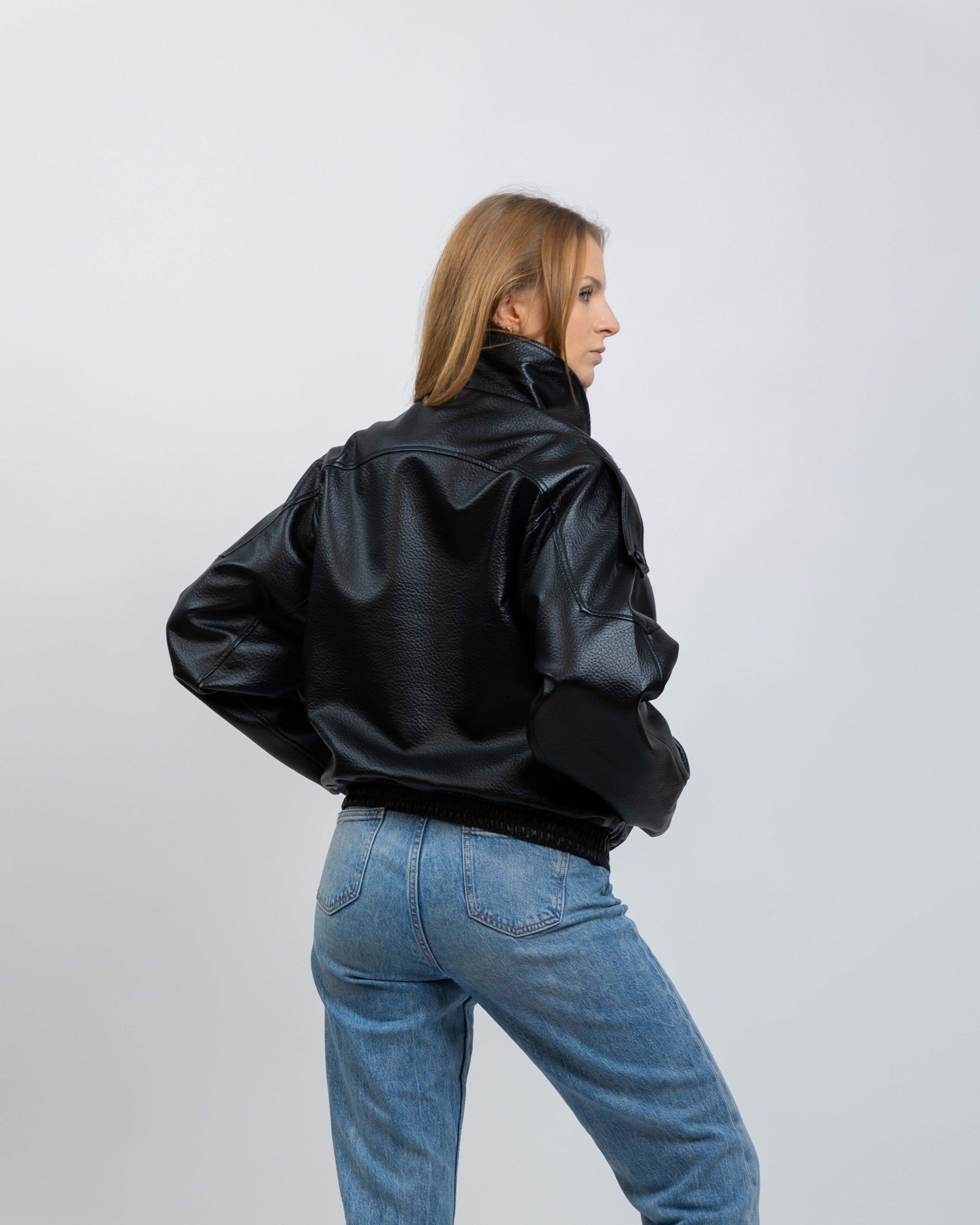 Faux Leather Biker Jacket – K-ZELL PARIS