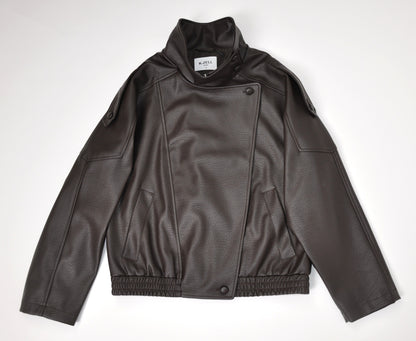 Faux Leather Biker Jacket