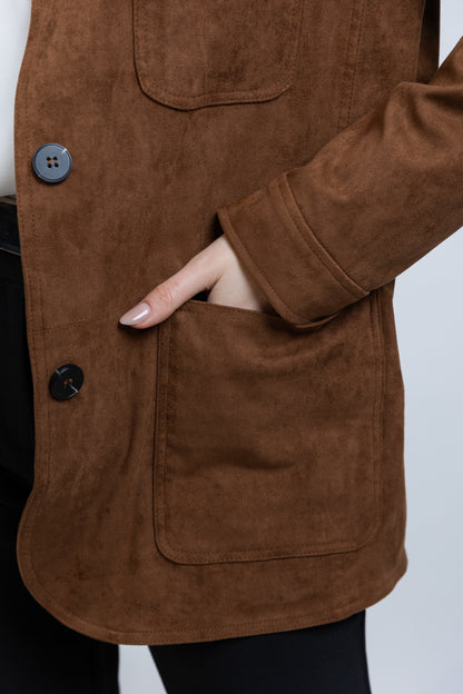 CHAQUETA BLAZER EFECTO ANTE