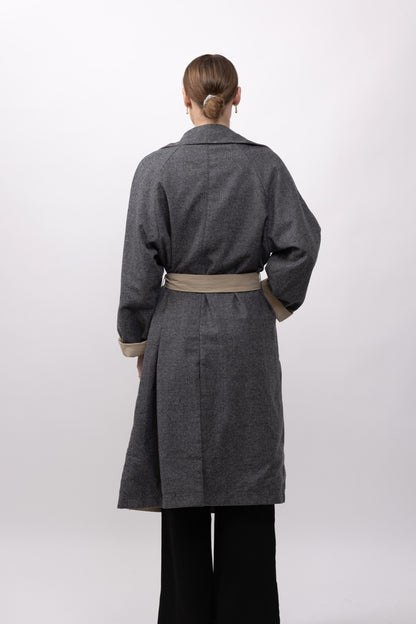 TRENCH RÉVERSIBLE - K-ZELL PARIS