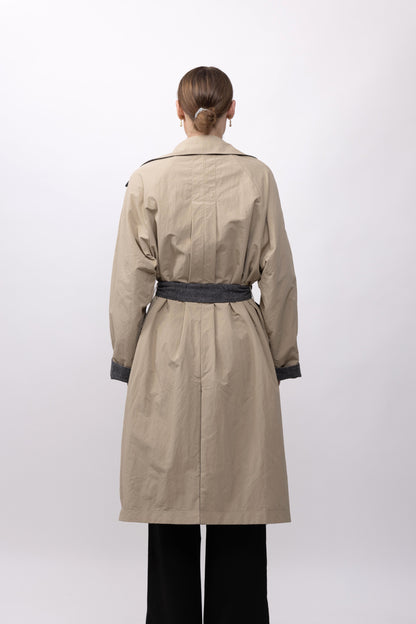 TRENCH RÉVERSIBLE - K-ZELL PARIS