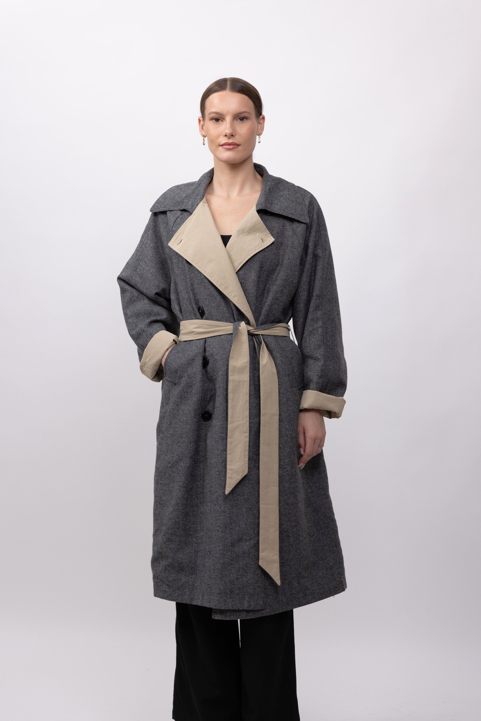 TRENCH RÉVERSIBLE - K-ZELL PARIS