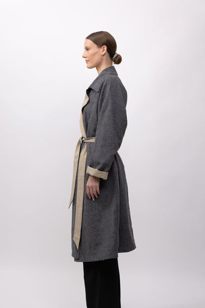 TRENCH RÉVERSIBLE - K-ZELL PARIS