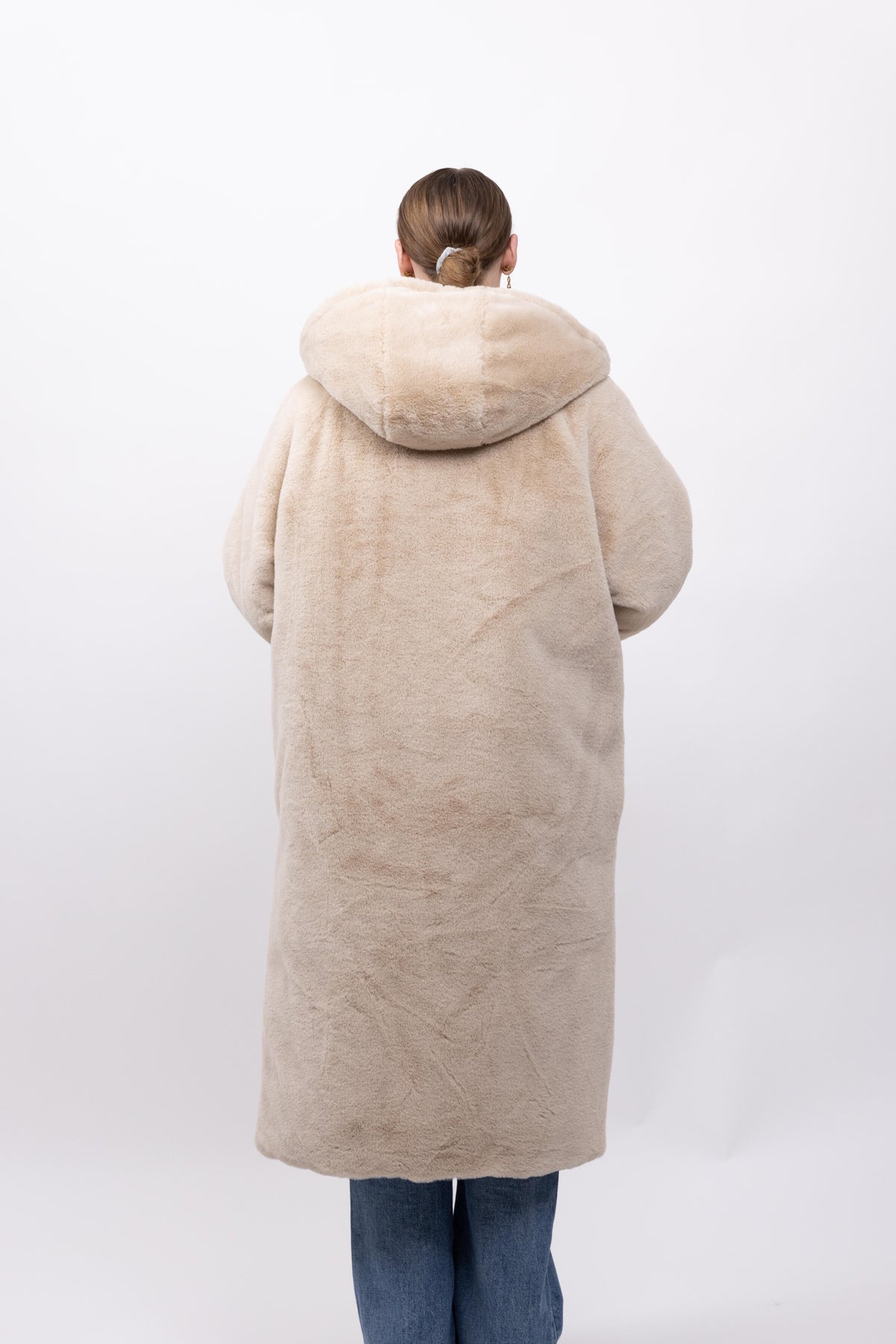 DOUDOUNE REVERSIBLE EN FAUSSE FOURRURE - K-ZELL PARIS
