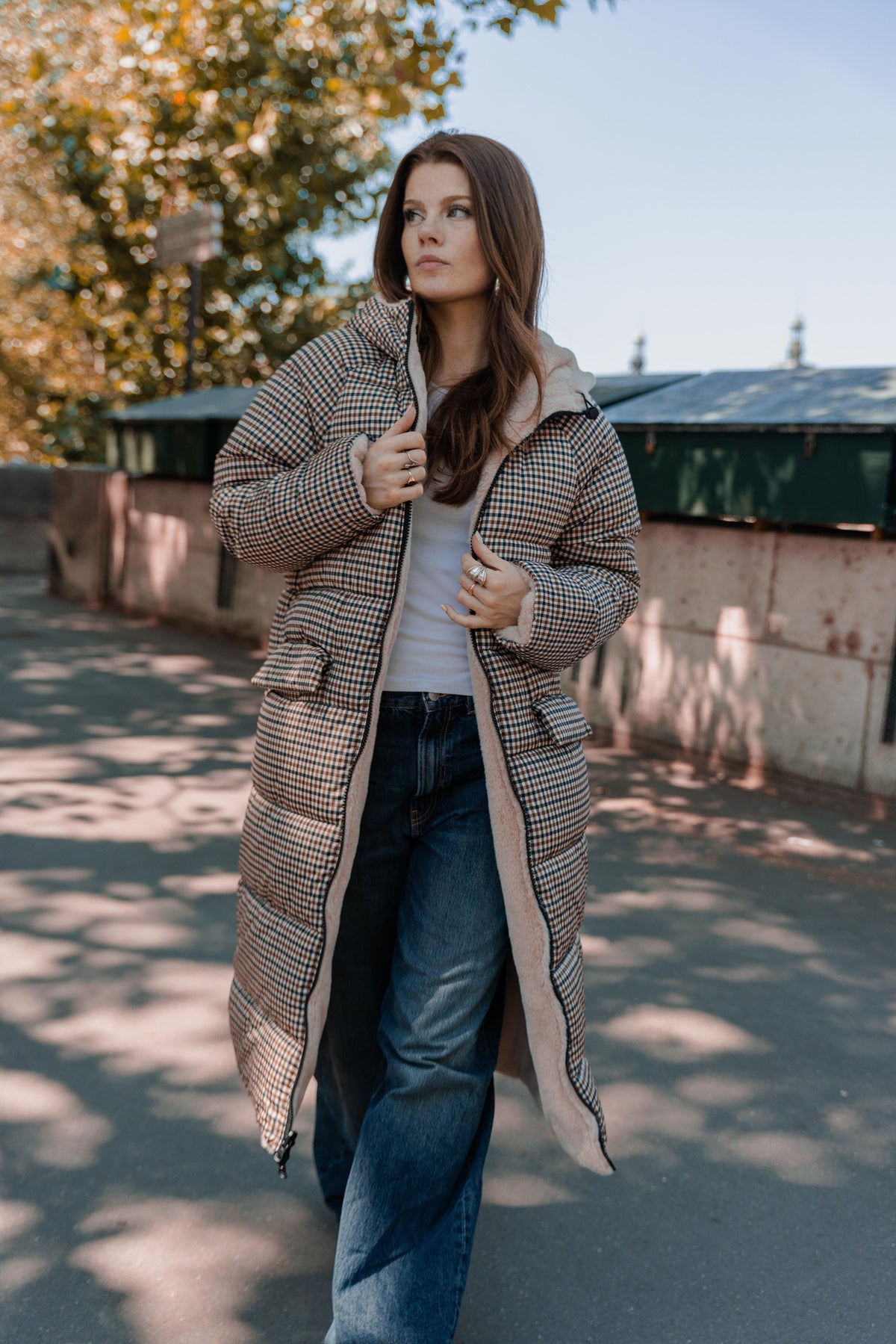 DOUDOUNE REVERSIBLE EN FAUSSE FOURRURE - K-ZELL PARIS
