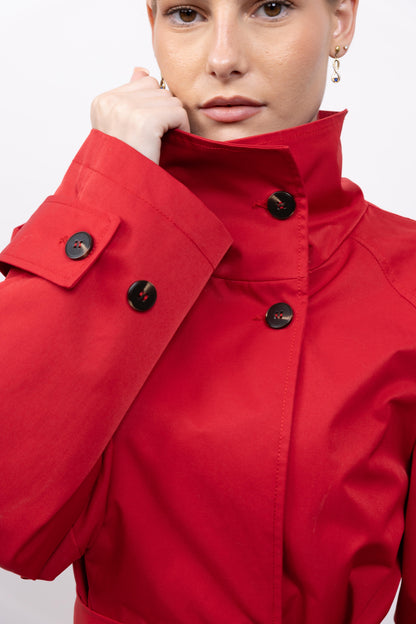 GABARDINA DE CUELLO ALTO