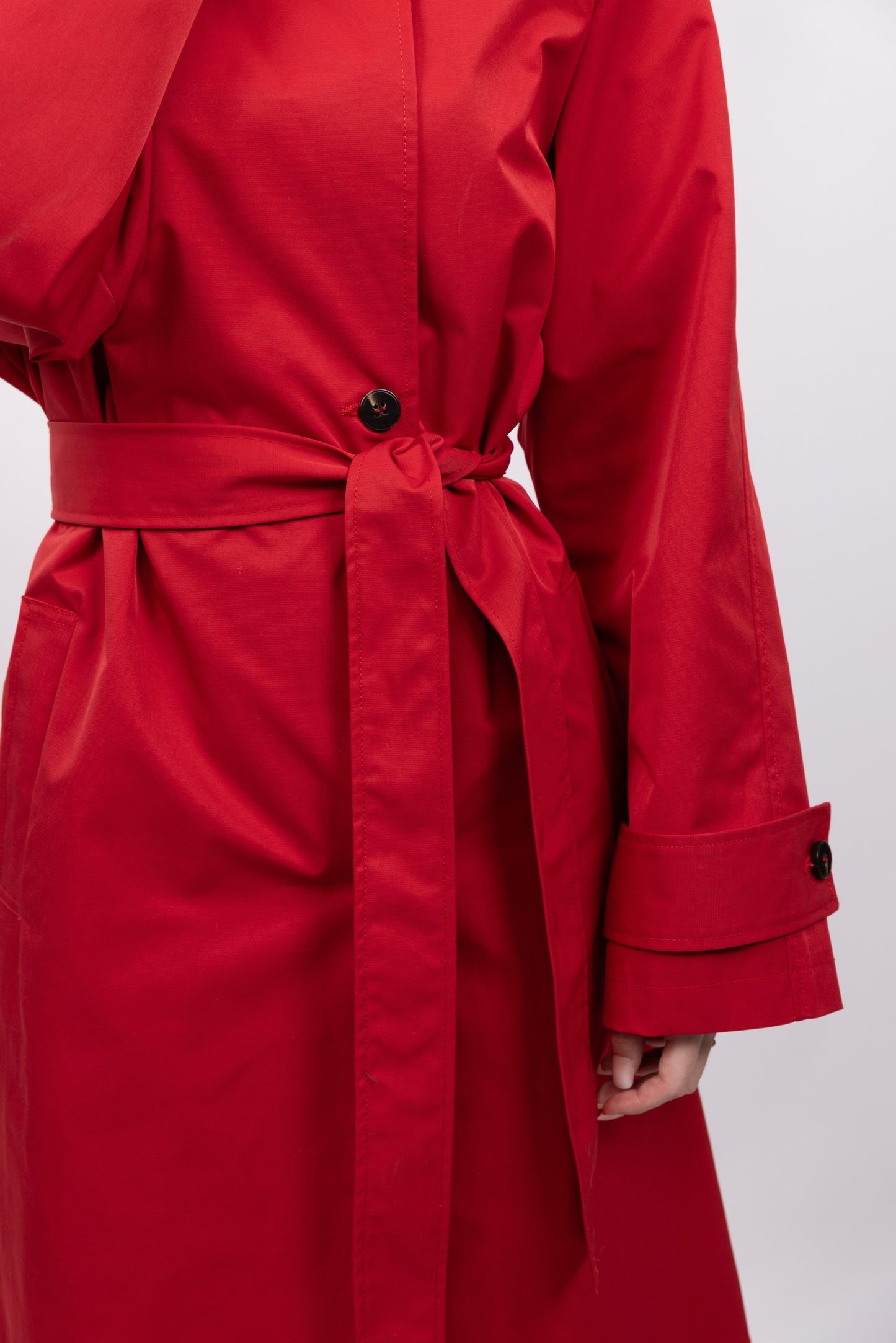 GABARDINA DE CUELLO ALTO