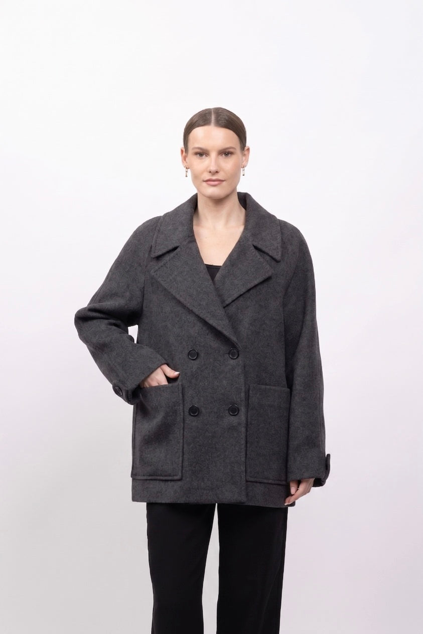 MANTEAU COURT - FAIT MAIN - K-ZELL PARIS