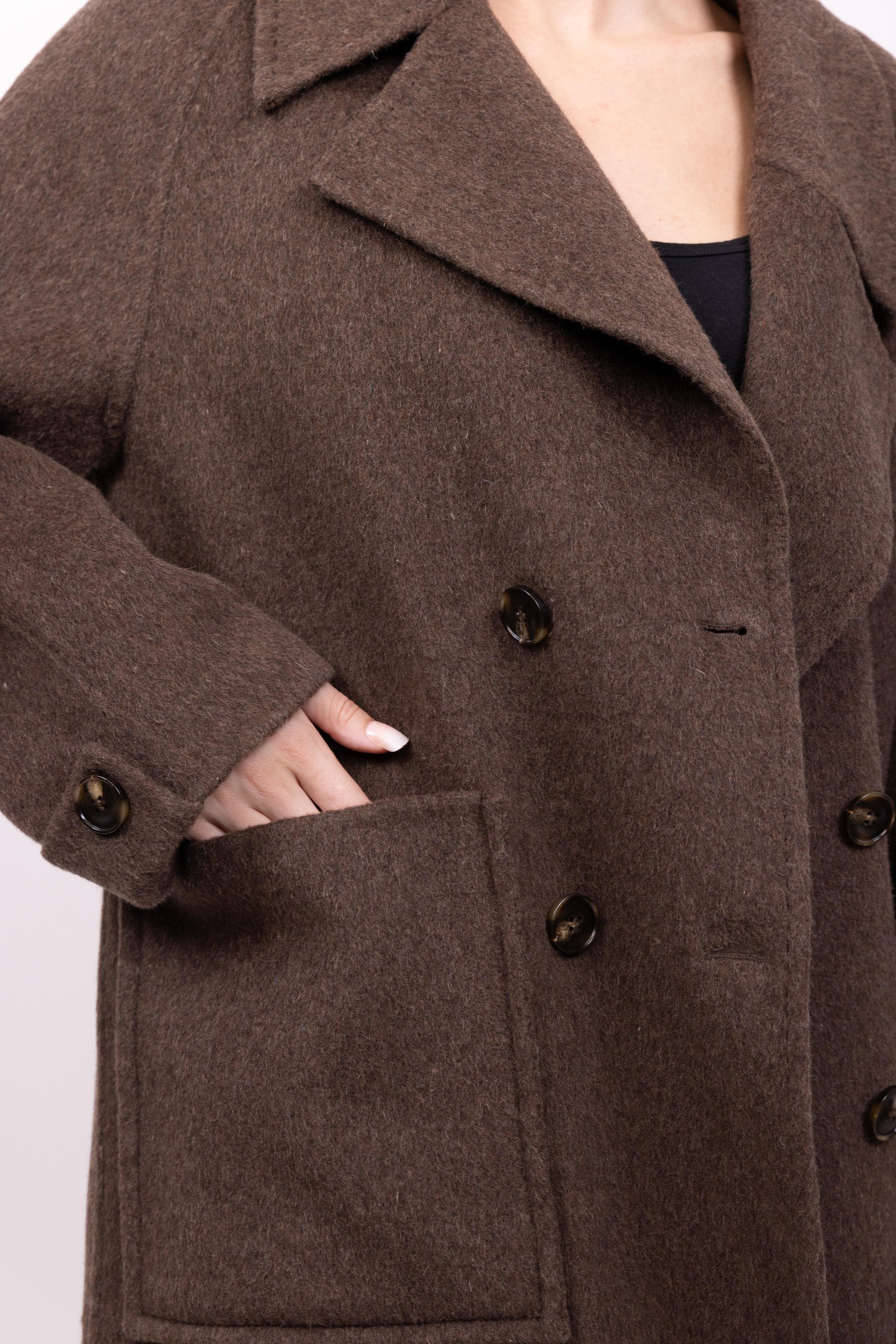 MANTEAU COURT - FAIT MAIN - K-ZELL PARIS
