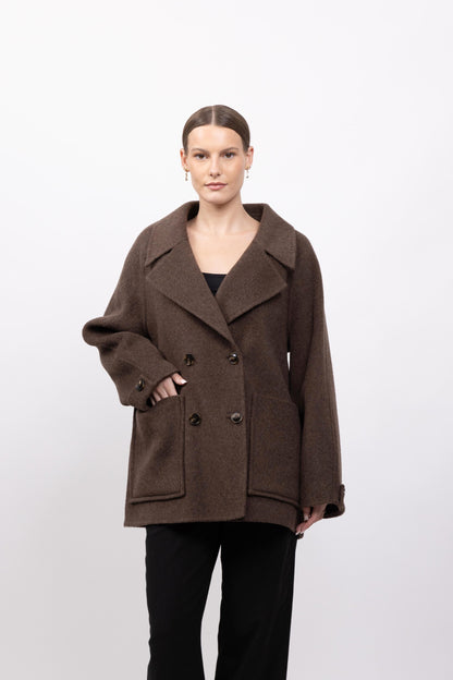 MANTEAU COURT - FAIT MAIN - K-ZELL PARIS