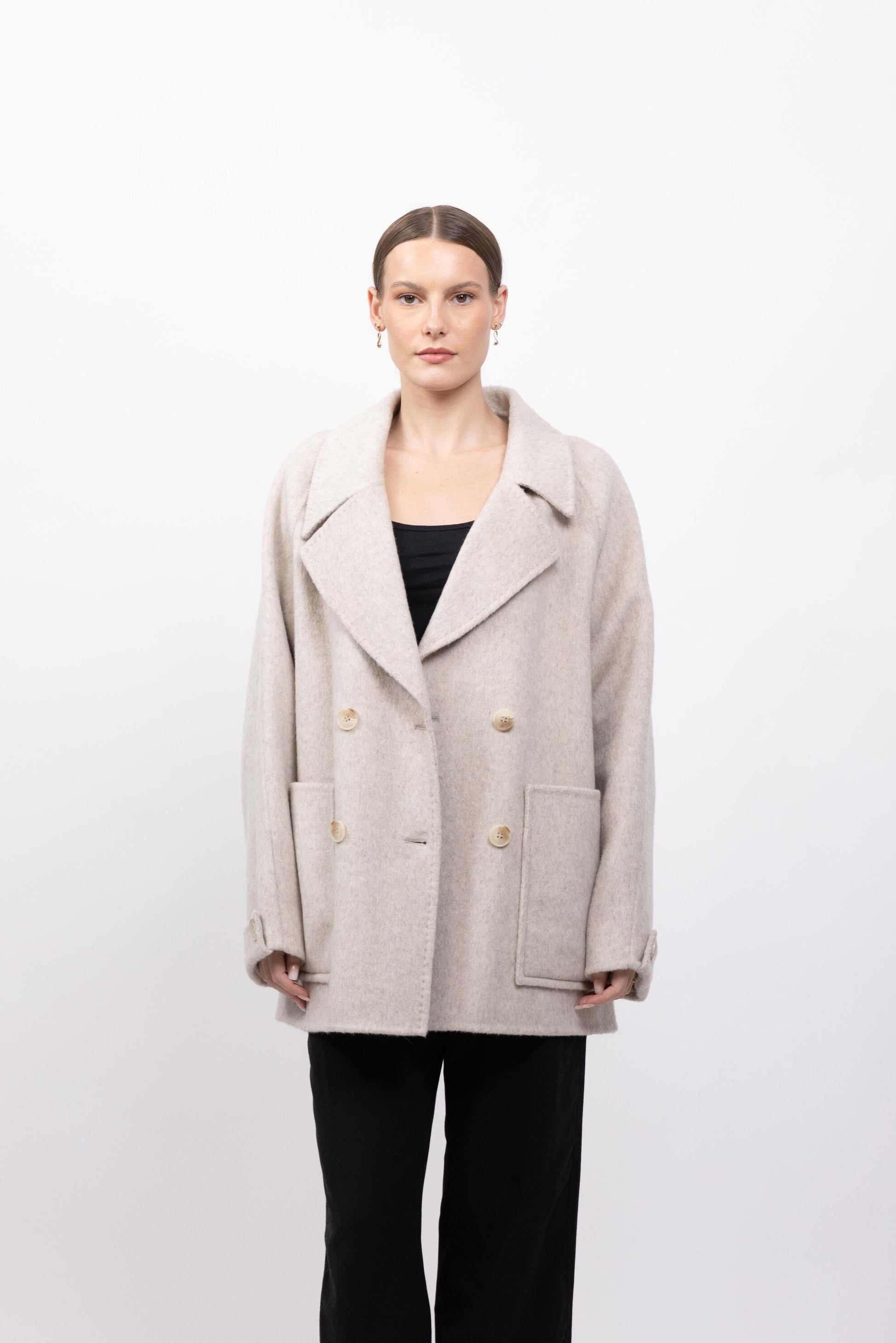 MANTEAU COURT - FAIT MAIN - K-ZELL PARIS