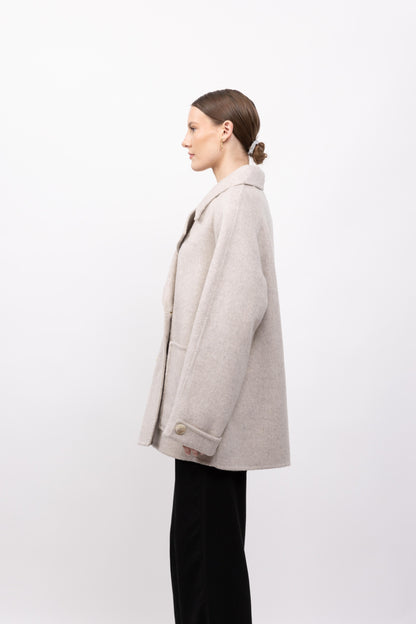 MANTEAU COURT - FAIT MAIN - K-ZELL PARIS