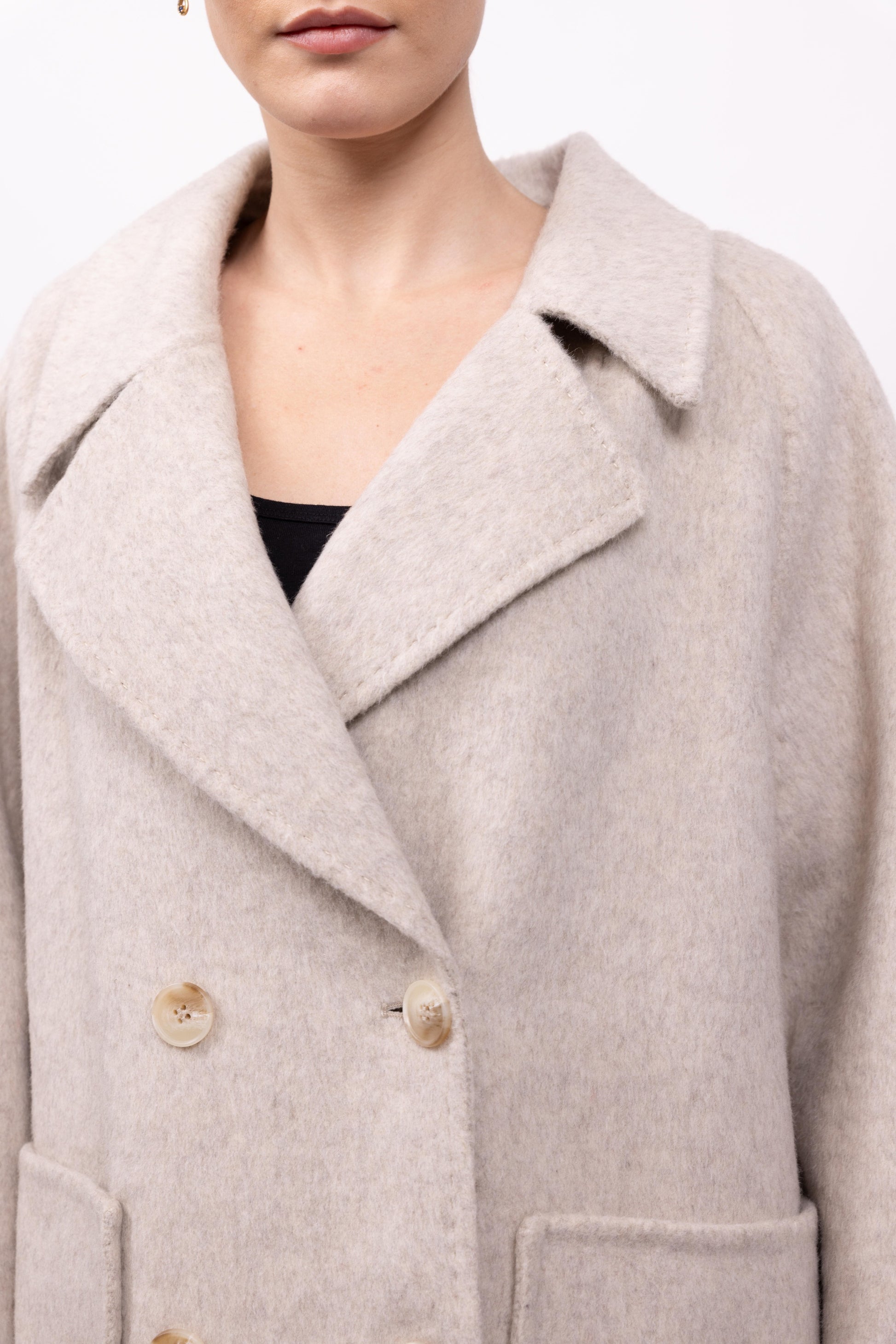 MANTEAU COURT - FAIT MAIN - K-ZELL PARIS
