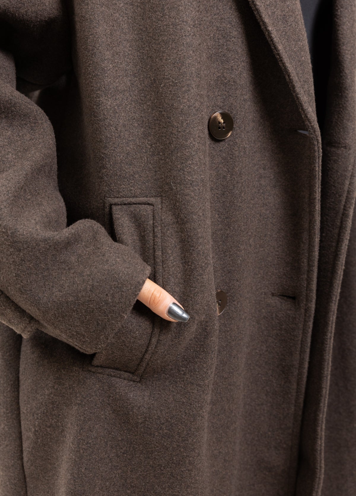 MANTEAU LONG OVERSIZE