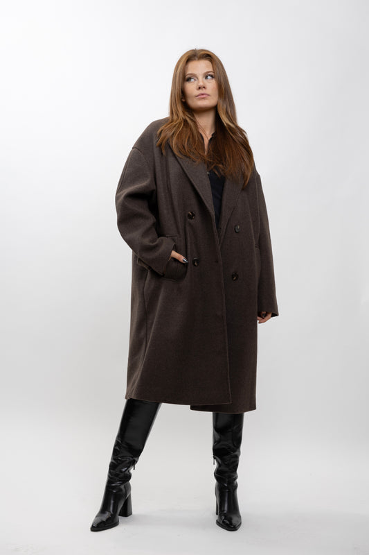 MANTEAU LONG OVERSIZE