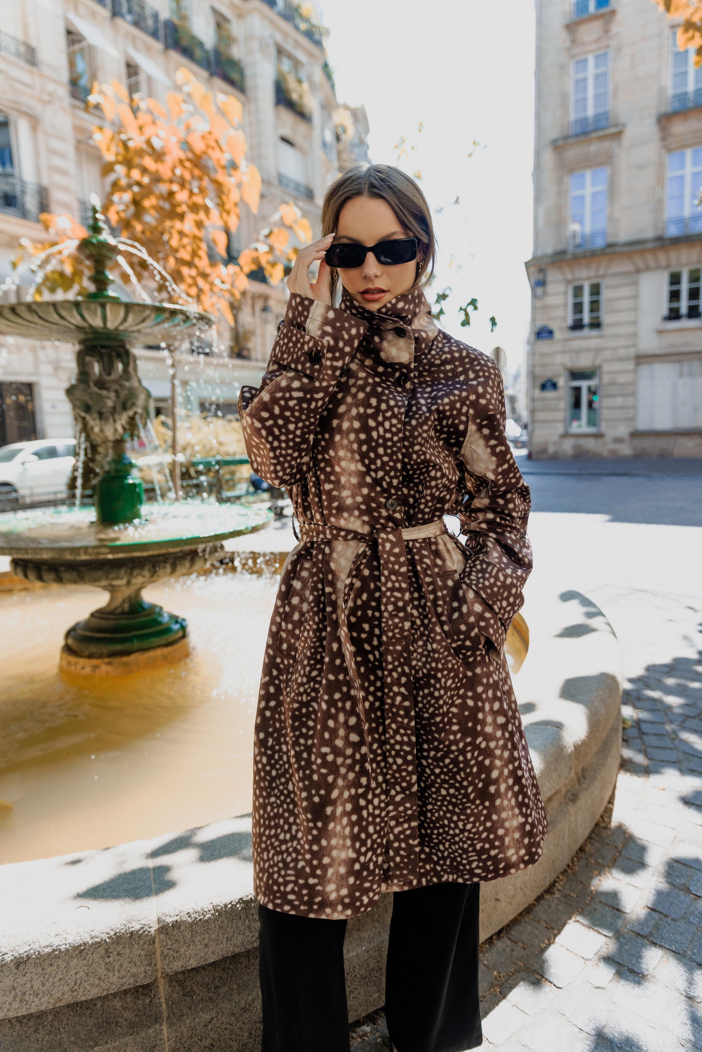 TRENCH IMPERMÉABLE IMPRIMÉ BAMBI