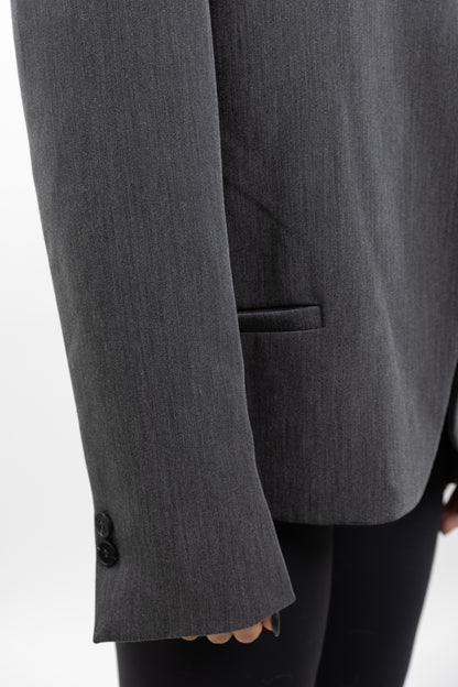 AMERICANA BLAZER CON CUELLO ALTO