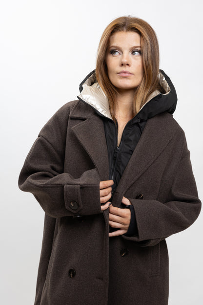 CAPUCHE RÉVERSIBLE DOUDOUNE