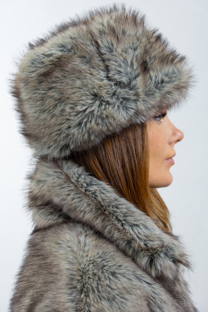 BONNET EN FAUSSE FOURRURE