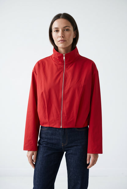 VESTE A COL MONTANT