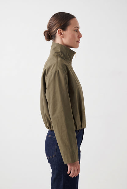 VESTE A COL MONTANT
