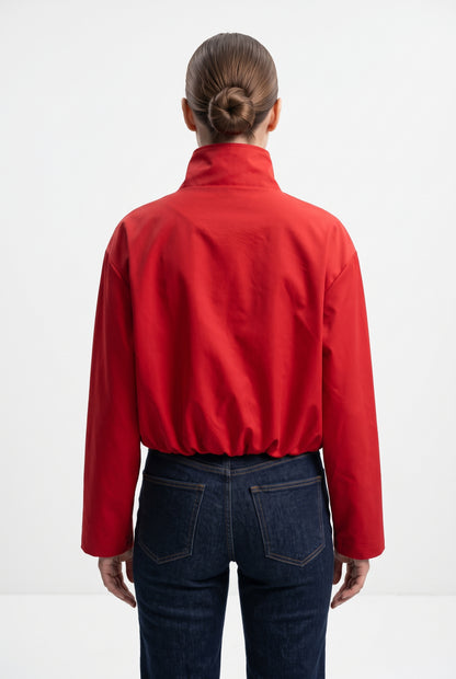 VESTE A COL MONTANT