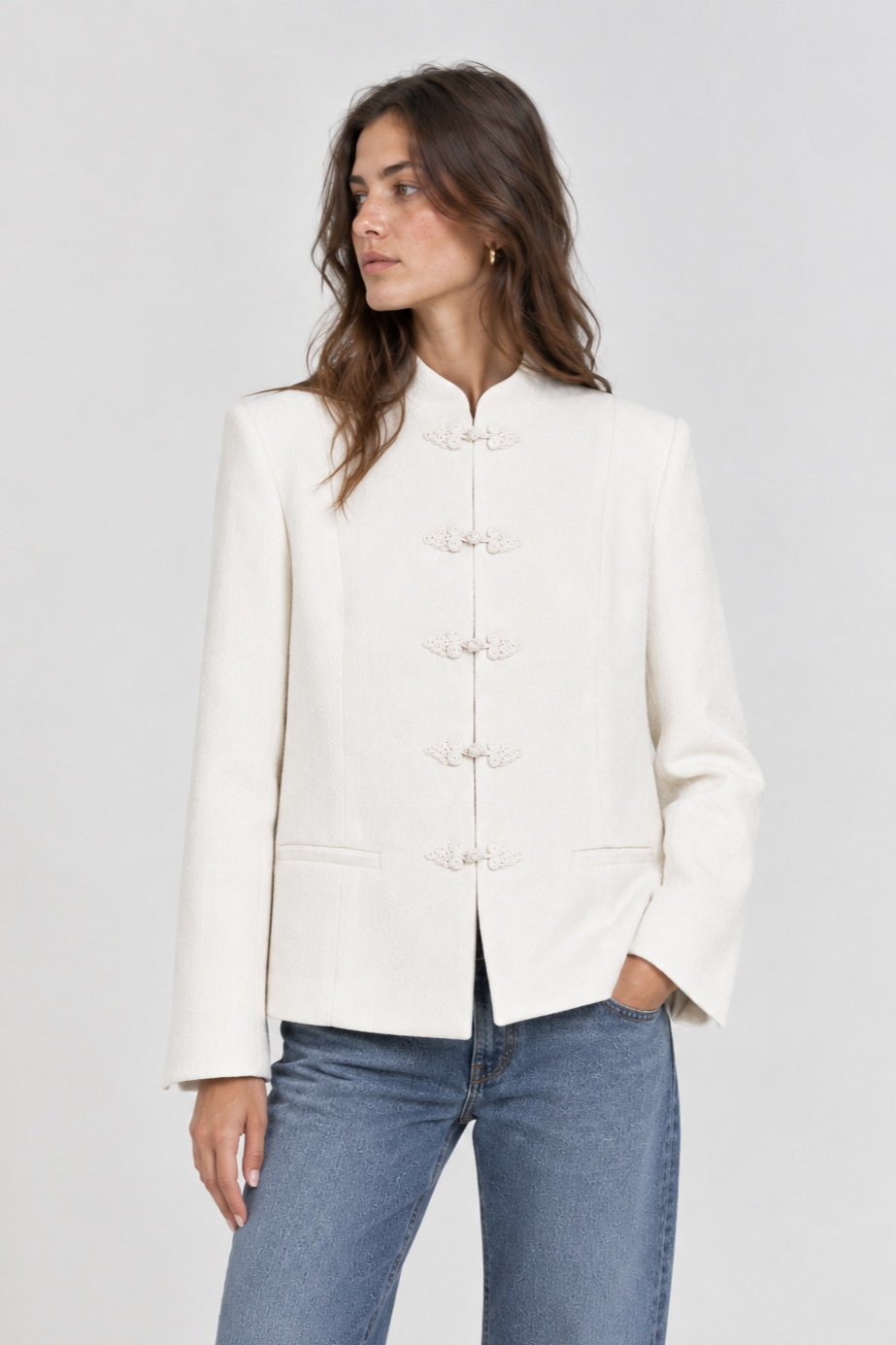VESTE STYLE MANDARIN
