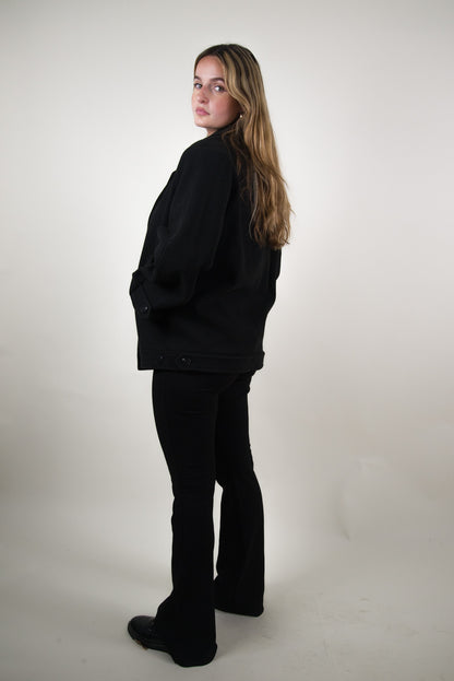 MANTEAU COURT EN LAINE