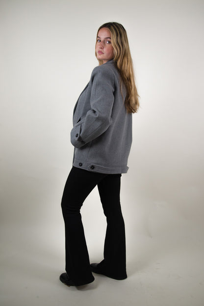 MANTEAU COURT EN LAINE