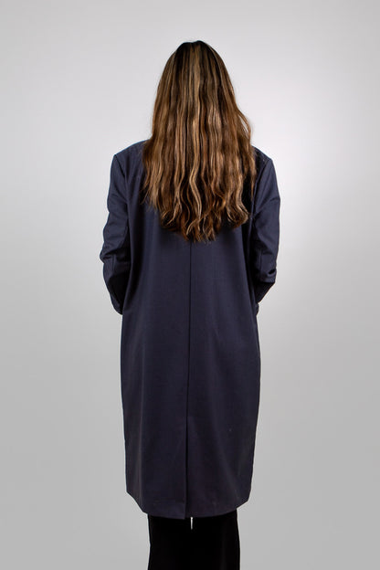 LONG LIGHTWEIGHT BLAZER-STYLE COAT