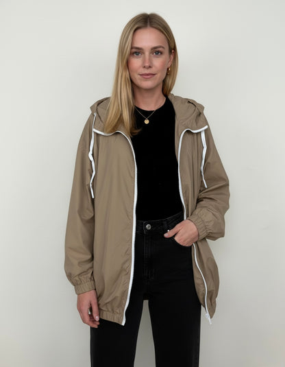 WATERPROOF HOODED JACKET