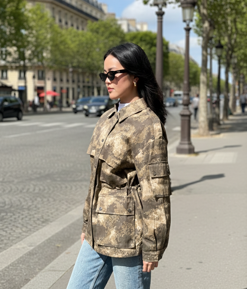 VESTE STYLE MILITAIRE