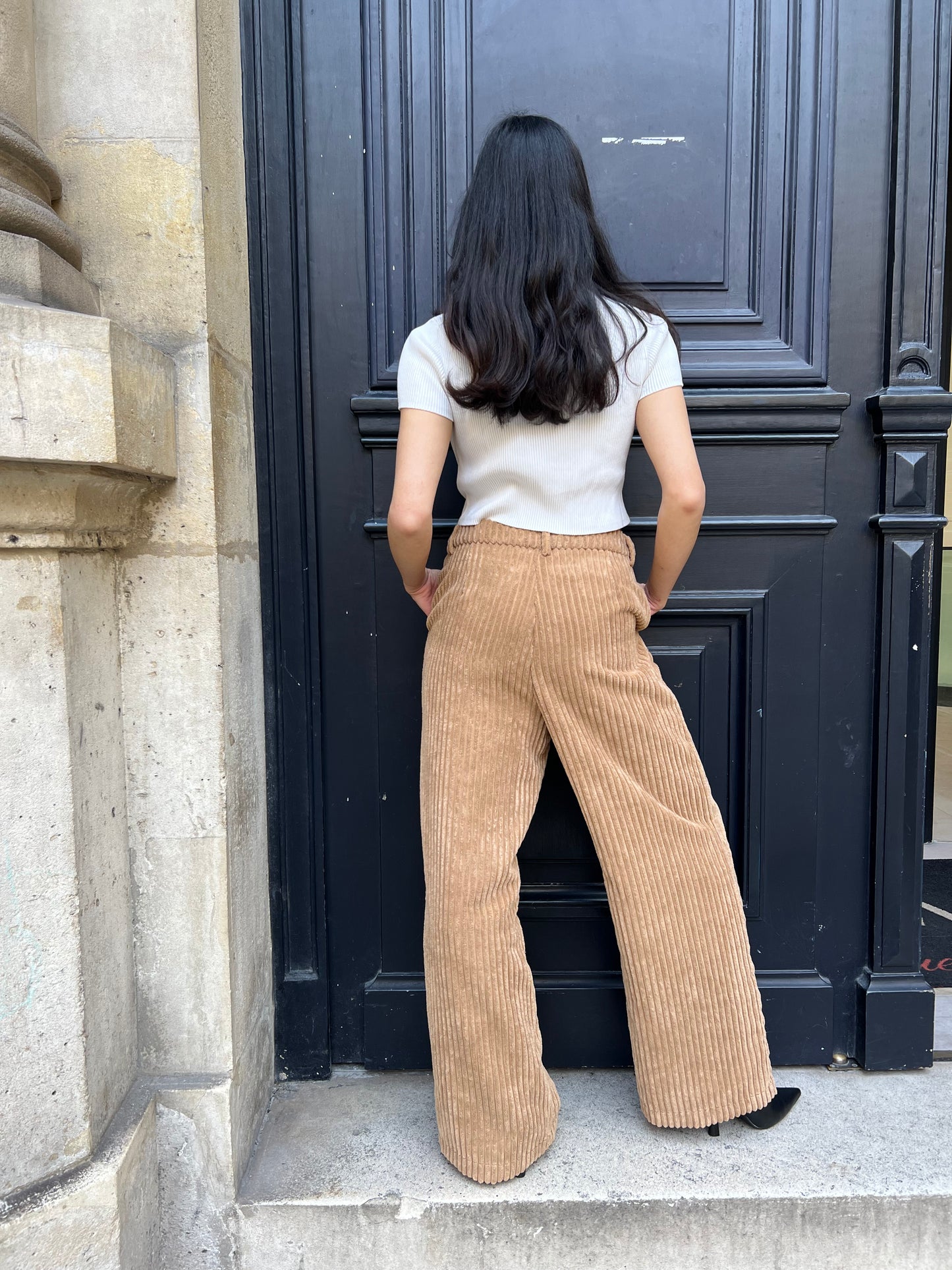 Corduroy trousers