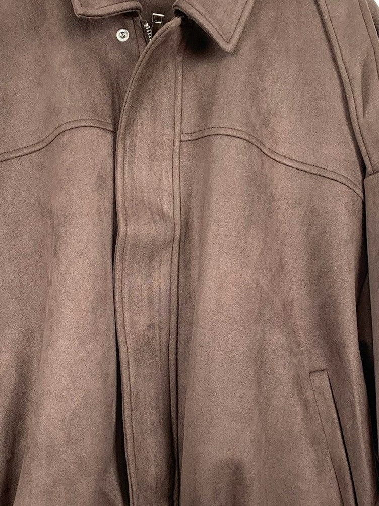 CHAQUETA BOMBER OVERSIZE EFECTO ANTE
