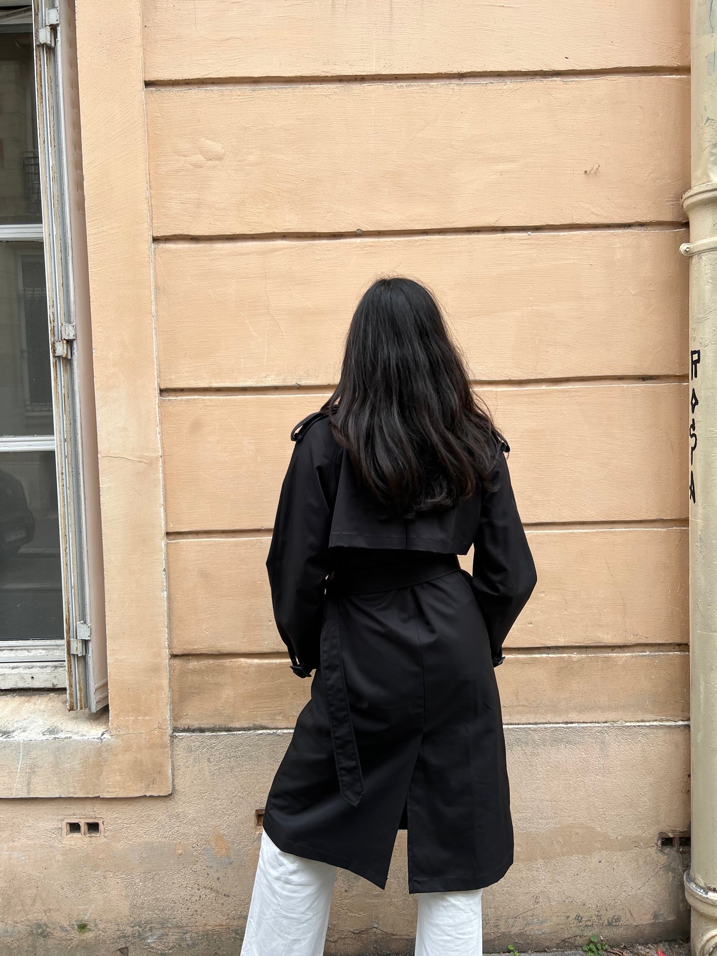 Trench coat à détails