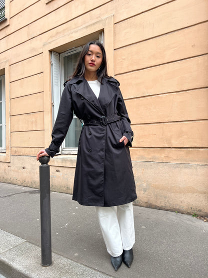 Trench coat à détails