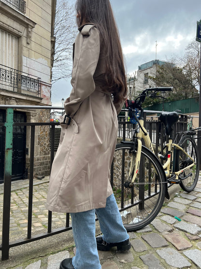 Trench coat à détails