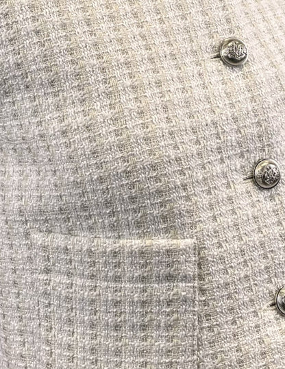VESTE EN TWEED SANS MANCHES Femme - K-ZELL PARIS