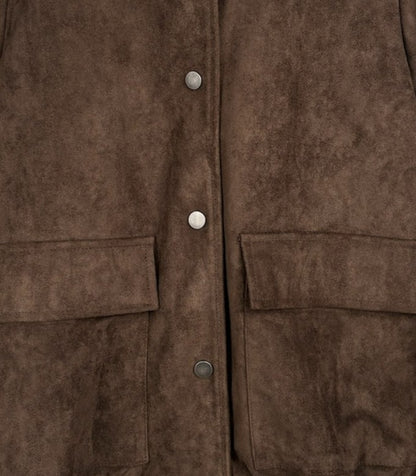 CHAQUETA BOMBER EFECTO ANTE