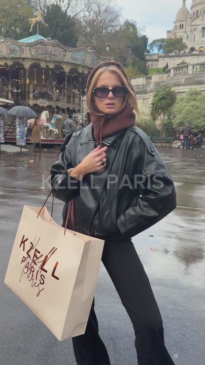 Faux Leather Biker Jacket