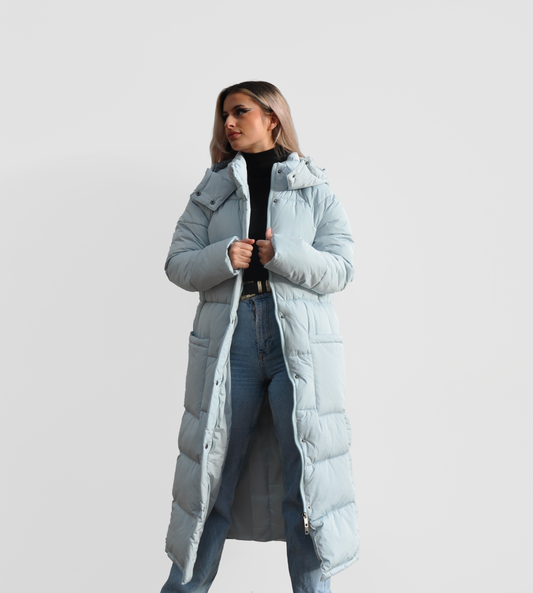 Premium long down jacket